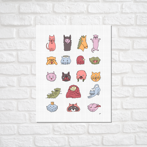 Critter Collection Poster