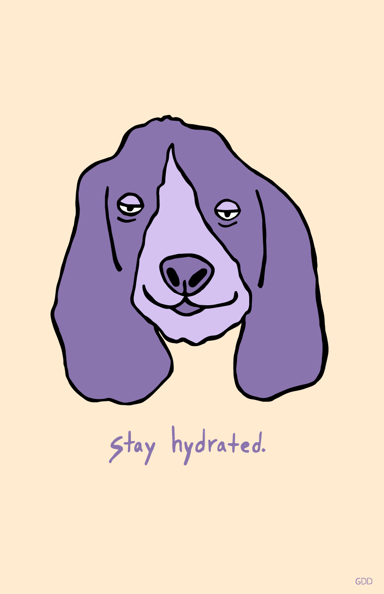 Stay Hydrated Poster